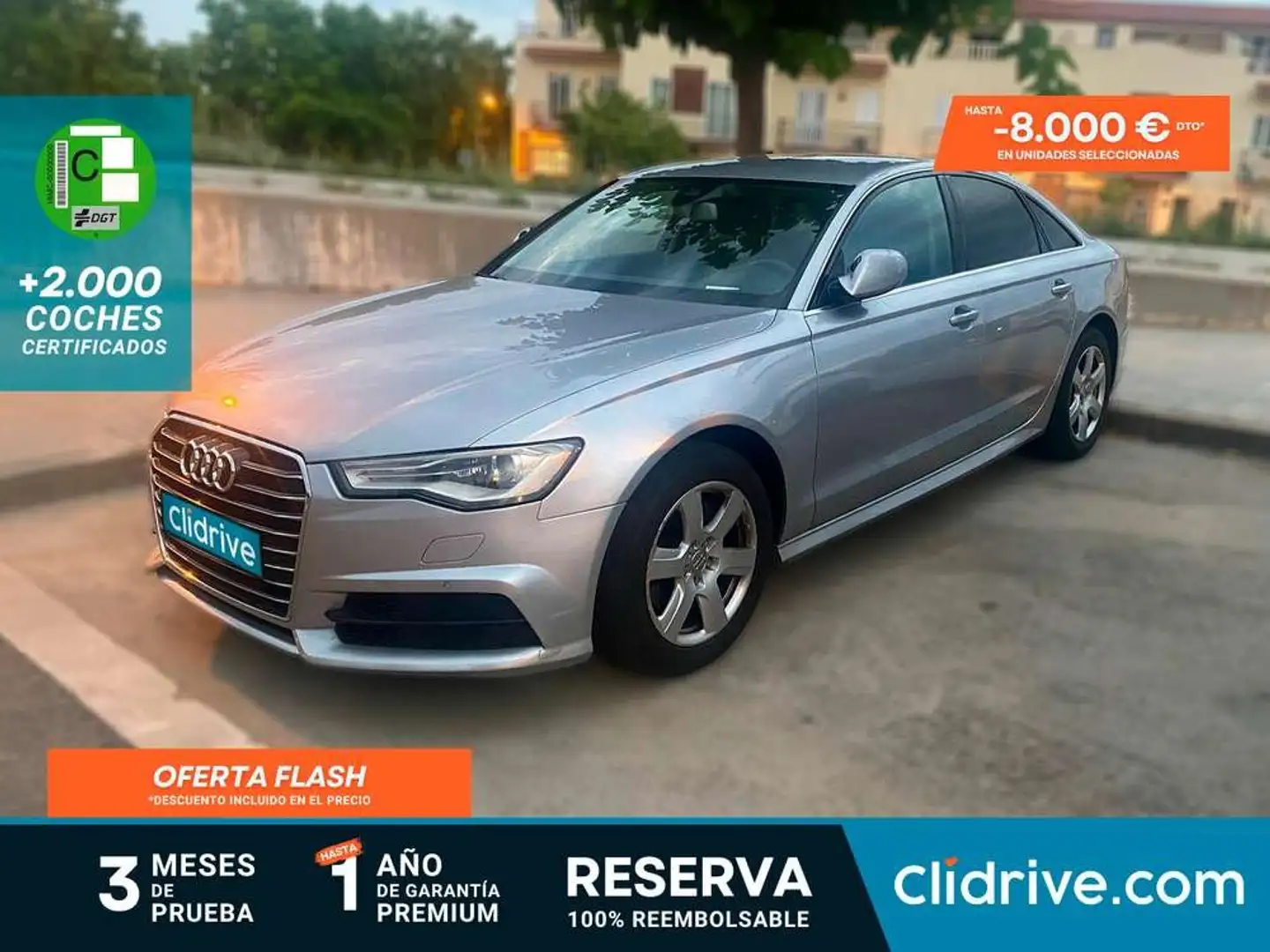 Audi A6 2.0TDI ultra S-Tronic 190 Gris - 1