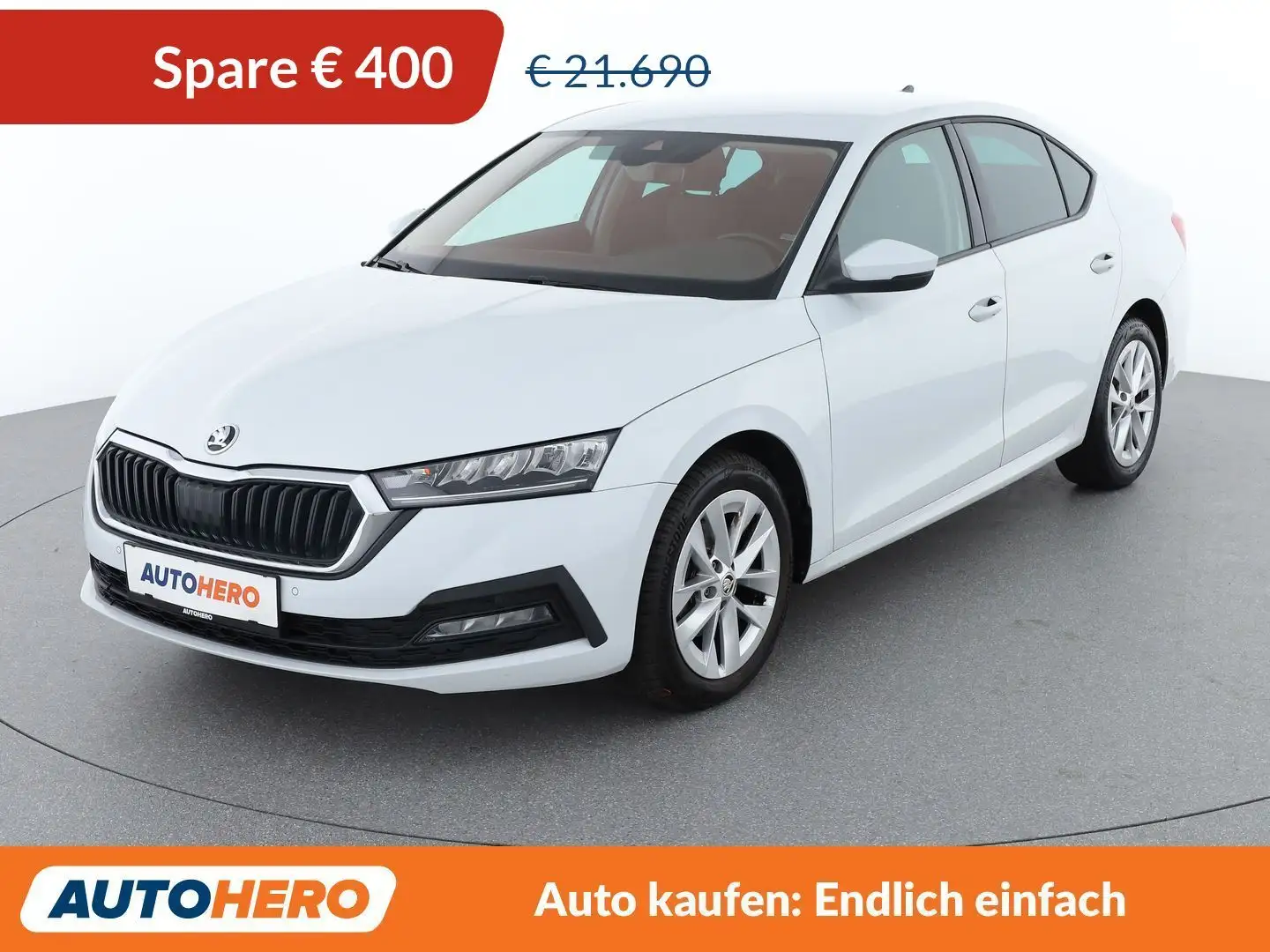 Skoda Octavia 2.0 TDI Business Weiß - 1
