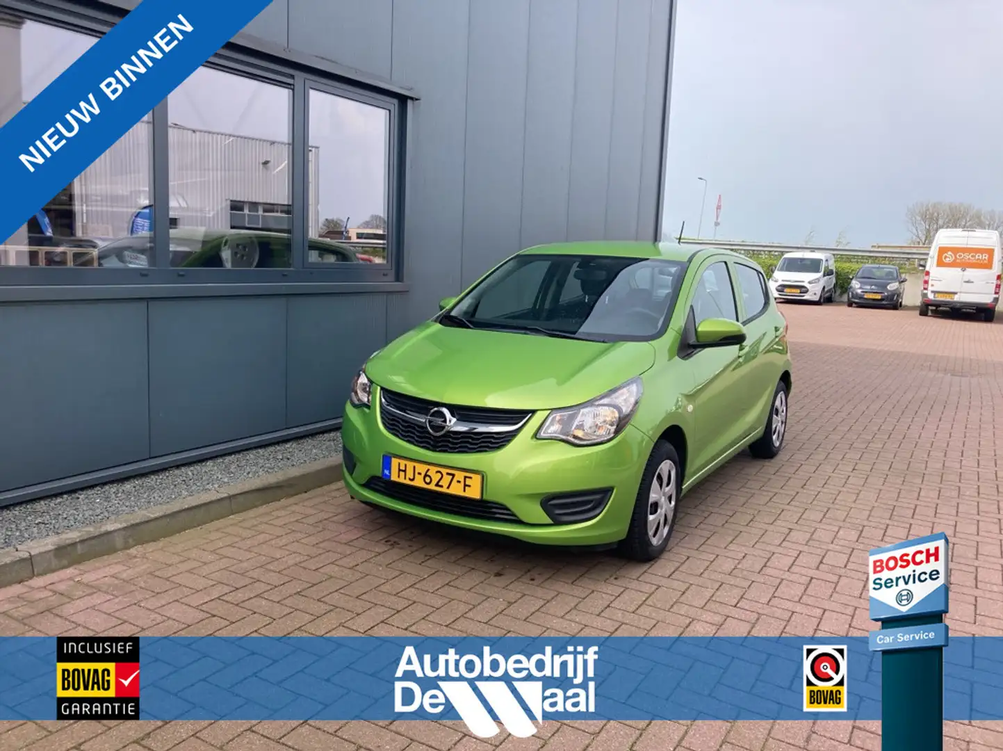 Opel Karl 1.0 Edition AIRCO/CRUISE/MEDIA Zielony - 1