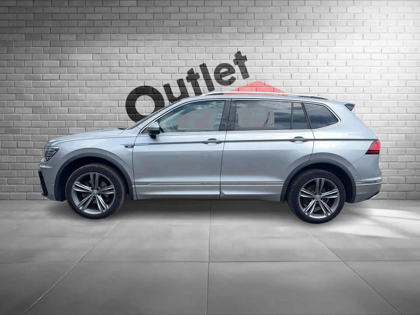 Volkswagen Tiguan Allspace Highline TDI Silber - 2