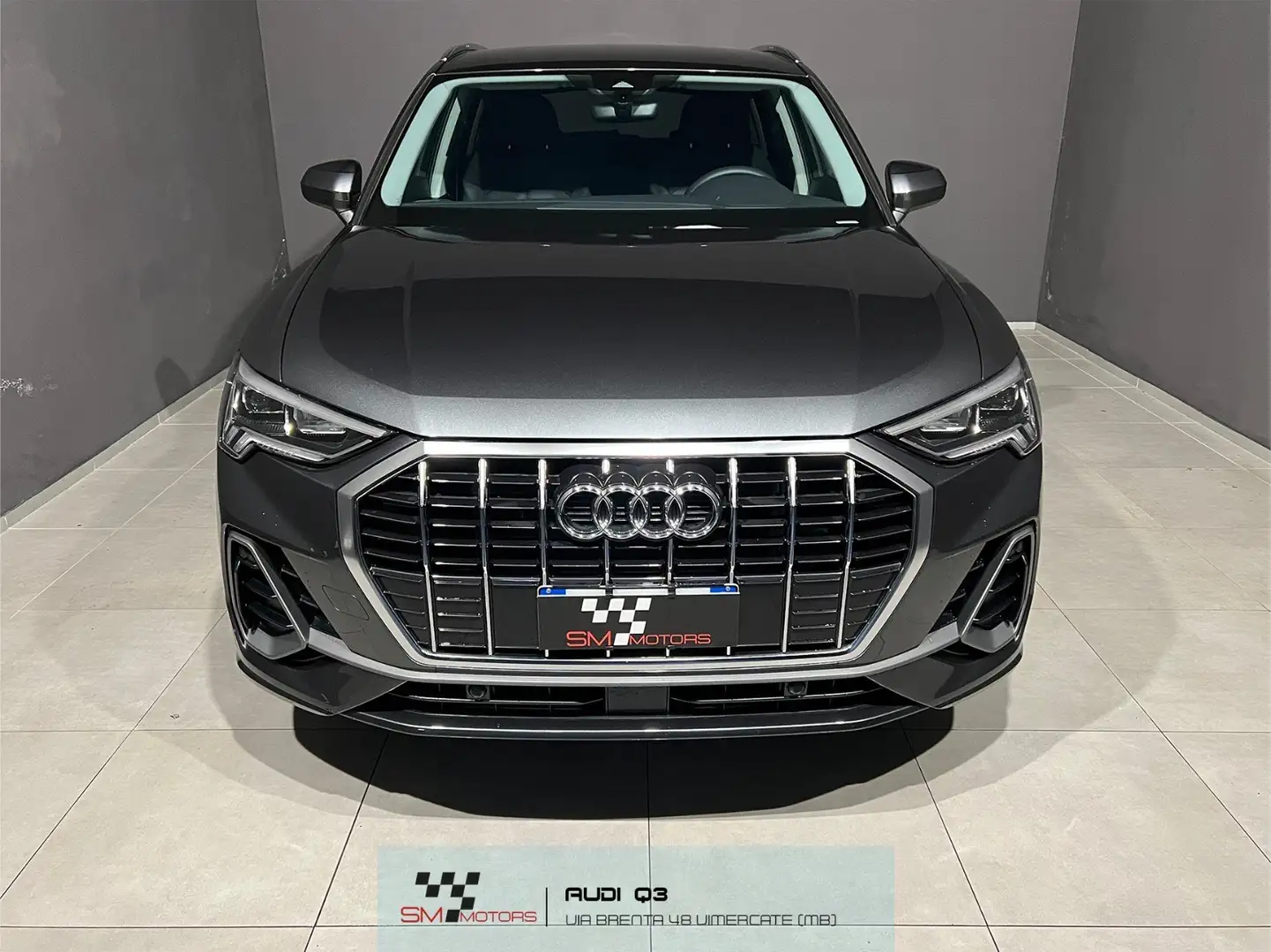 Audi Q3 45 1.4 tfsi-e 245cv SLine s-tronic PRONTA CONSEGNA Gris - 2