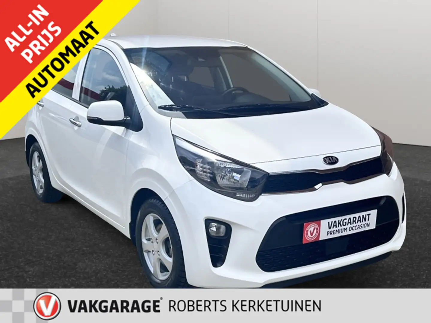 Kia Picanto 1.0 DPi Dynamic Line Automaat: Zuinig, Comfortabel Bianco - 1