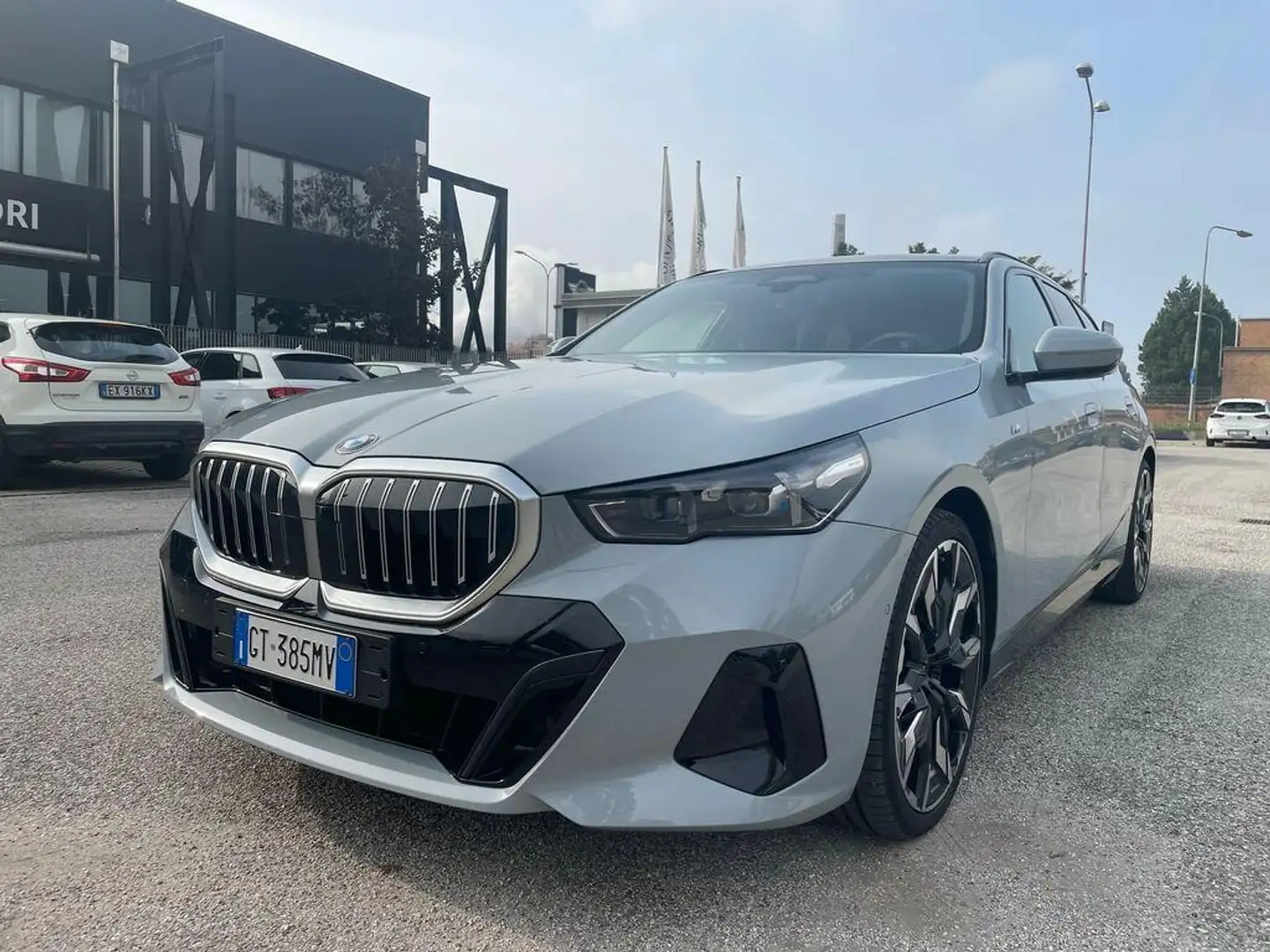 BMW 520 d Touring 48V xdrive Msport auto Grigio - 1