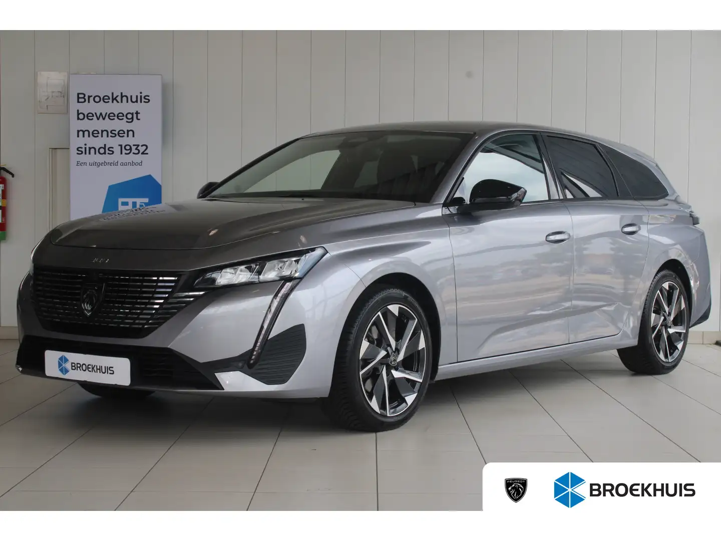 Peugeot 308 SW 1.2 Turbo 130-PK Allure EAT8 AUTOMAAT | PARKEER Grijs - 1