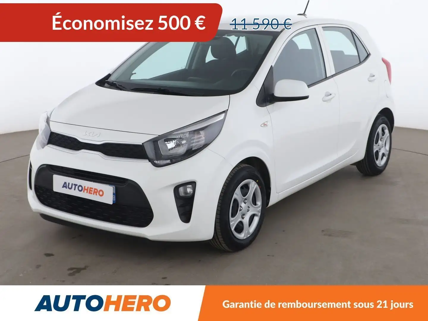 Kia Picanto 1.0 Active Blanc - 1
