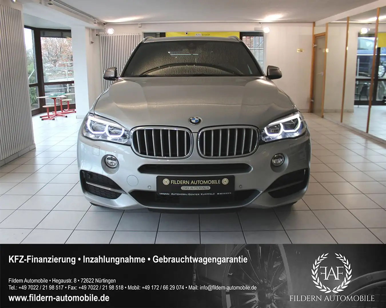 BMW X5 M50d Sport-Autom. LED*7-SITZER*ACC*SPUR*AHK*LEDER* Grey - 2