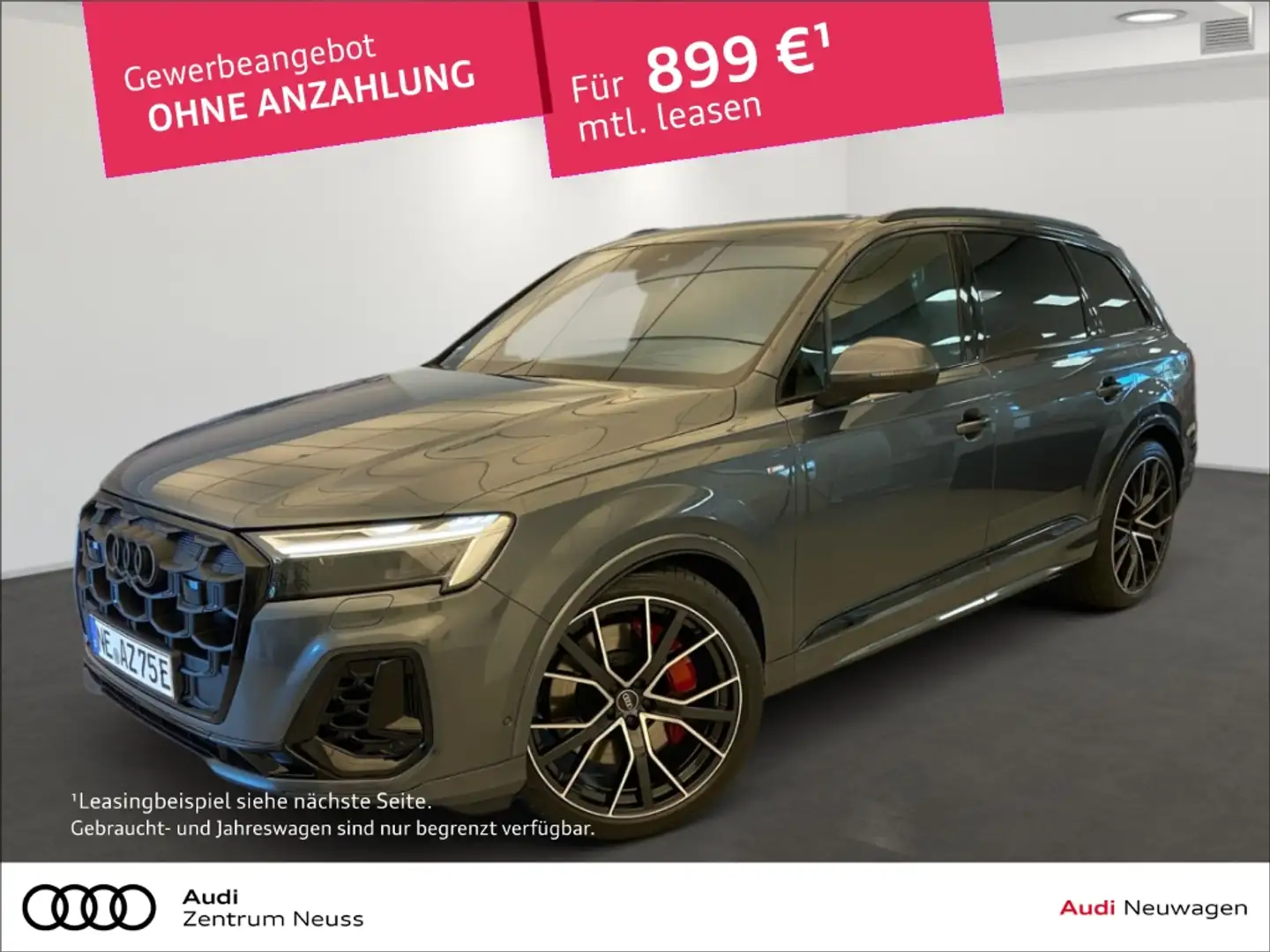 Audi Q7 TFSI E-HYBRID QUATTRO 290kW TIPTRONIC MATRIX/B&O/A Grau - 1