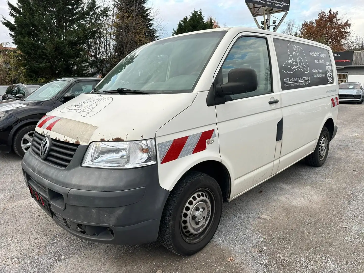 Volkswagen T5 Transporter Kasten-Kombi Kasten Сірий - 1