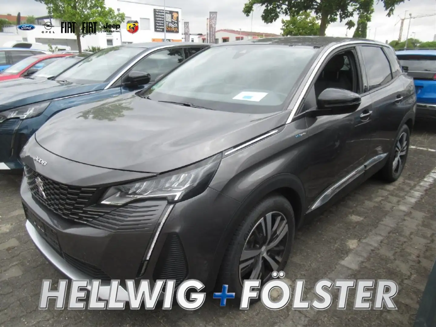 Peugeot 3008 Hybrid 225 Allure Shz Navi Kamera AHK Grau - 1