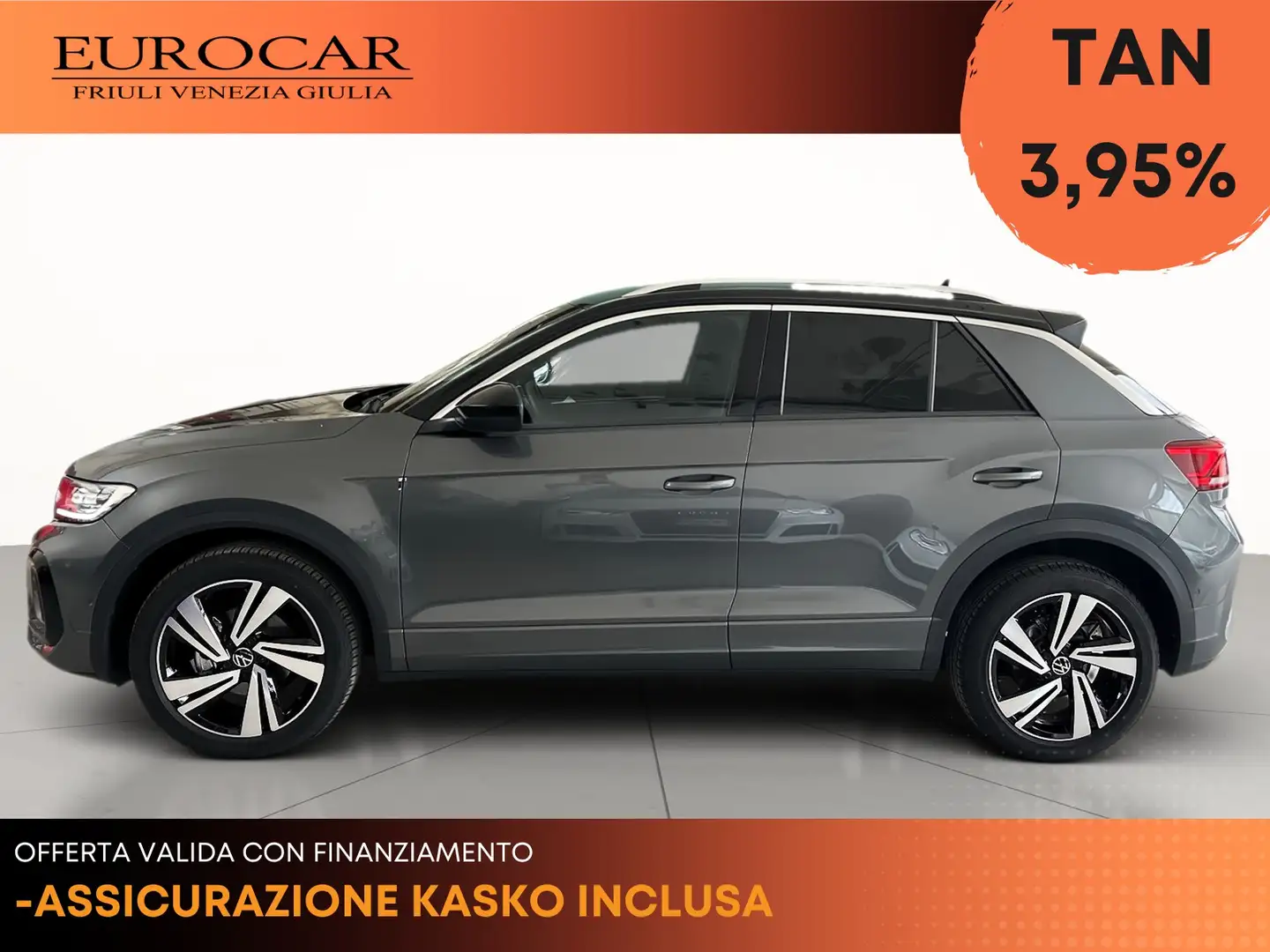 Volkswagen T-Roc 1.0 tsi r-line 115cv Grigio - 2