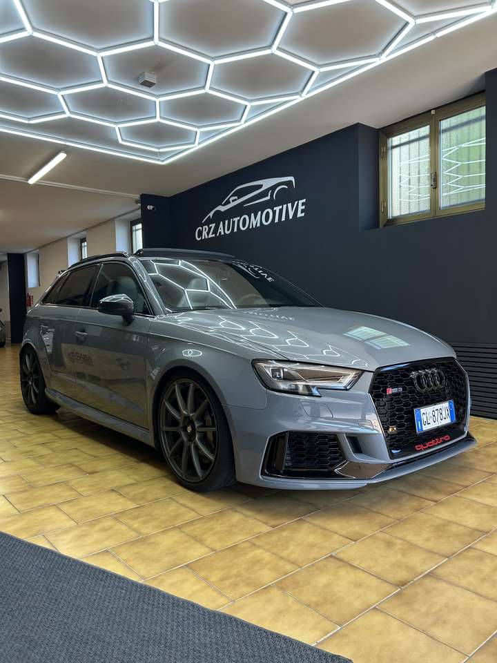 Audi RS3 GRIGIO NARDO\'-CARBOCERAMICI-INTERNI GHIACCIO-STAGE