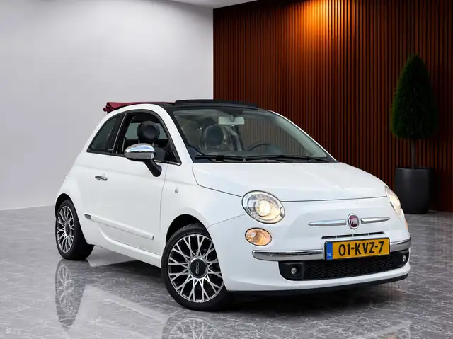 Fiat 500C 1.2 Lounge Parelmoer! Automaat (CLIMATE CONTROL, A