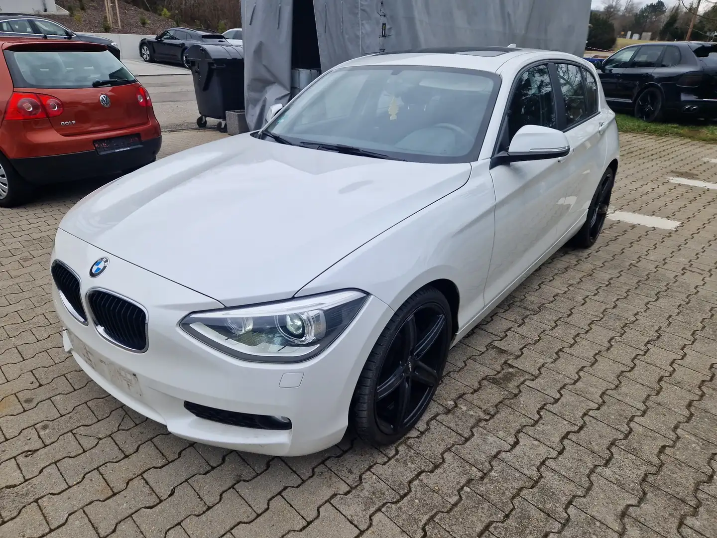 BMW 125 d*5-Türig*Glasdach*Xenon*TÜV/AU NEU* Blanc - 1