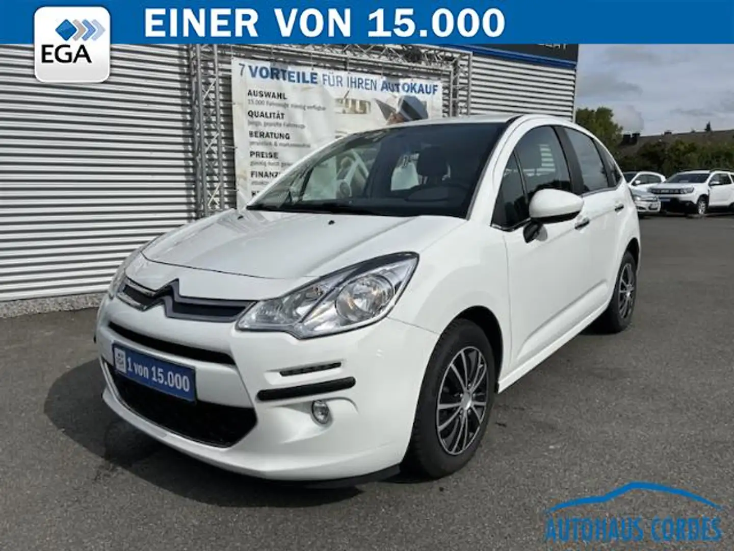 Citroen C3 PURE TECH  (VTi) 82 SELECTION AUTOMATIK*KLIMA*BTH* Weiß - 1