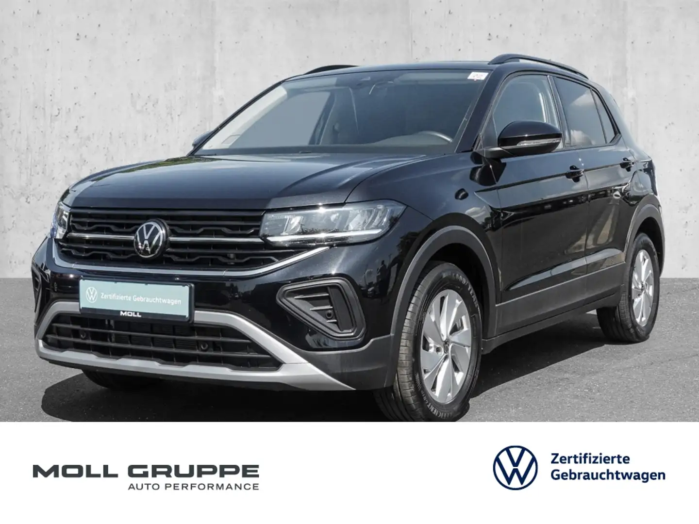 Volkswagen T-Cross 1.0 TSI Life LED ACC PDC DYNLI KLIMAA Black - 1