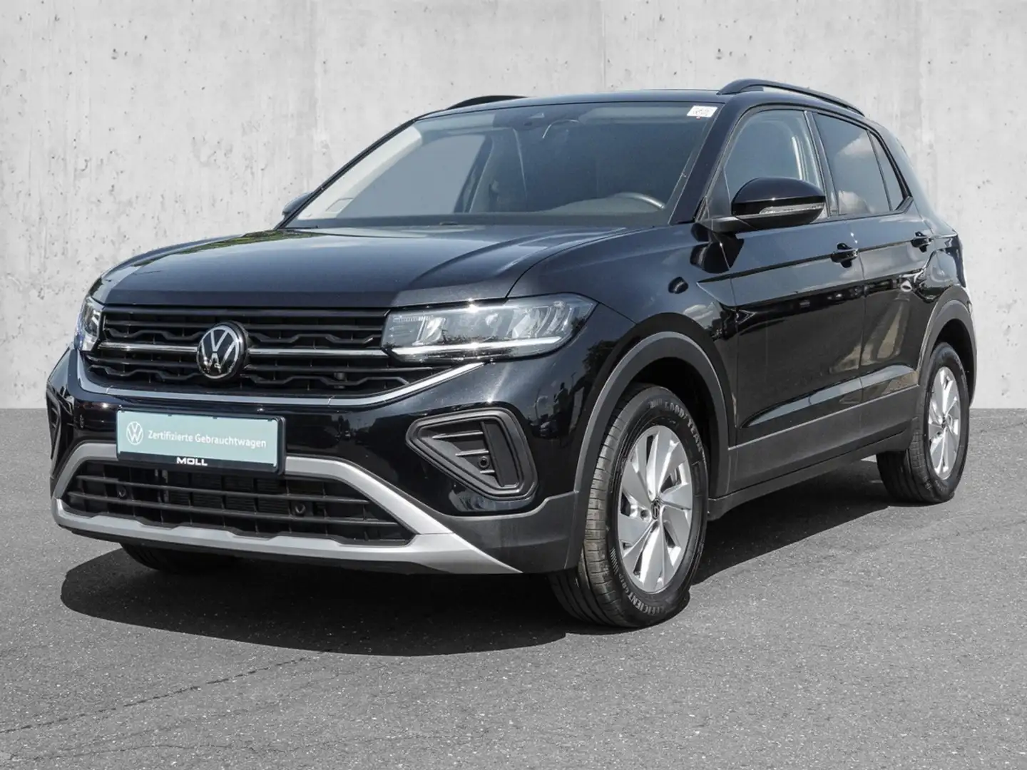 Volkswagen T-Cross 1.0 TSI Life LED ACC PDC DYNLI KLIMAA Black - 2