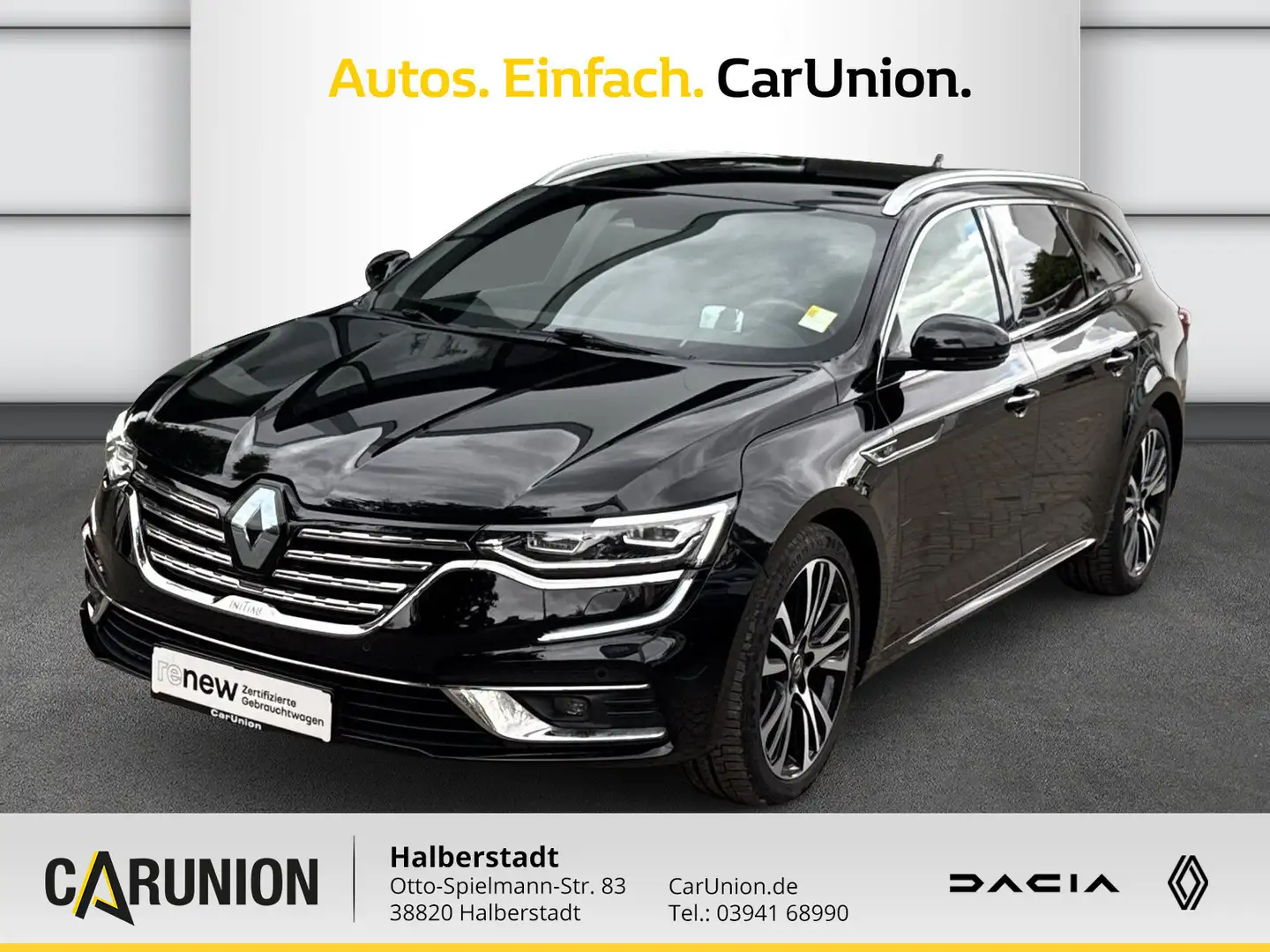 Renault Talisman Initi Paris TCe160 EDC Leder Navi SHZ Schwarz - 1