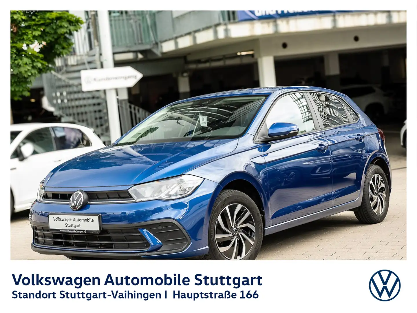 Volkswagen Polo VI 1.0 Trendline 59 kW Azul - 1
