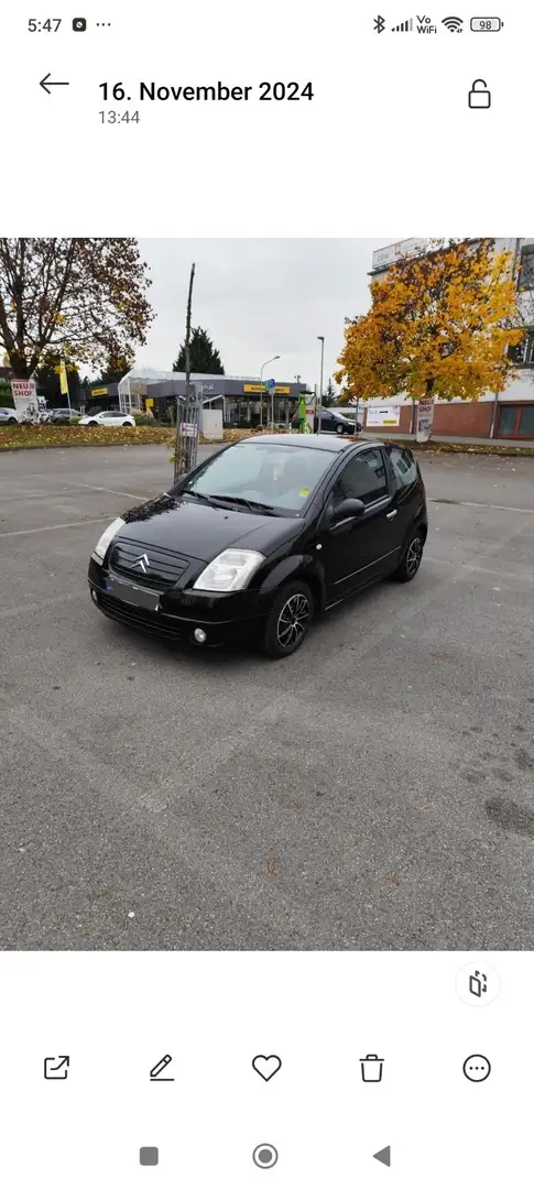Citroen C2 1.1 Confort Schwarz - 1
