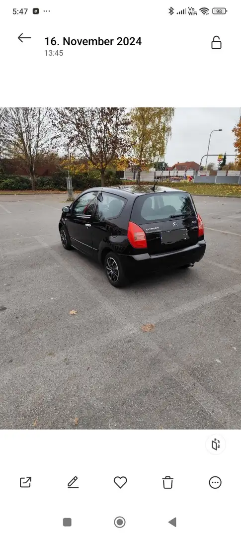 Citroen C2 1.1 Confort Schwarz - 2