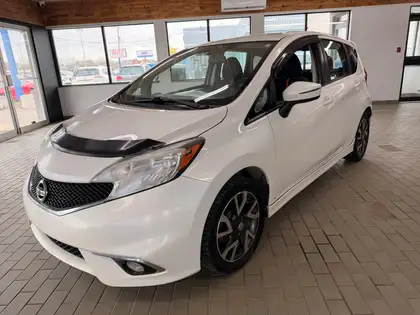 White 2015 Nissan Versa Note SR Hatchback Front-Wheel Drive Automatic