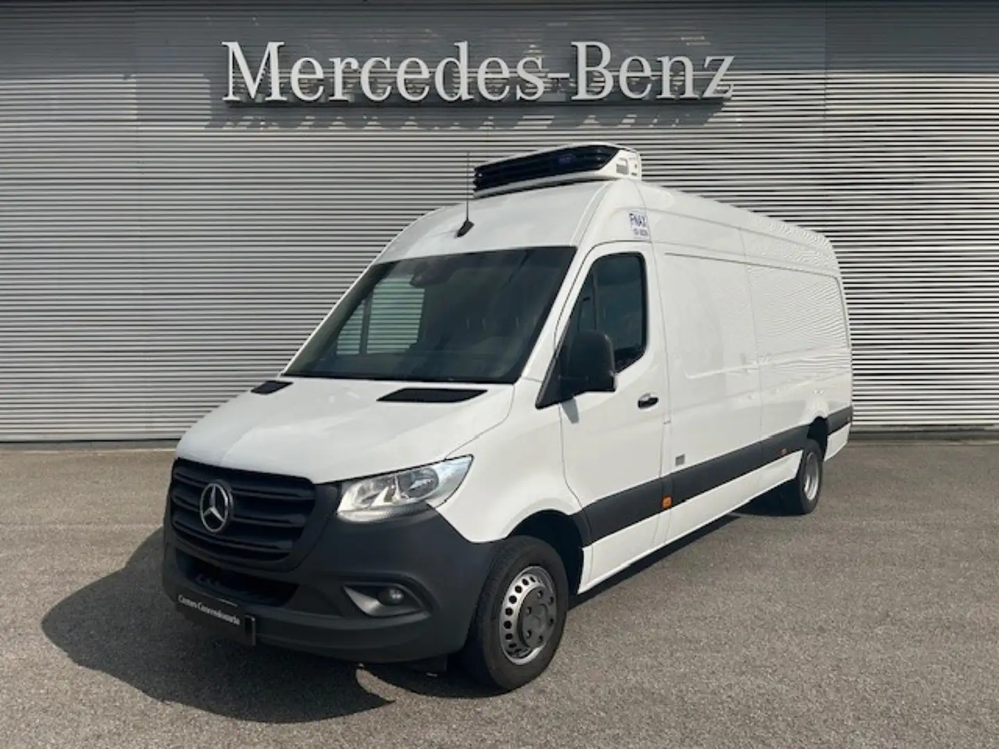 Mercedes-Benz Sprinter 416 2.1 cdi F 43/35 rwd tetto alto r.gem. EVI Blanc - 1