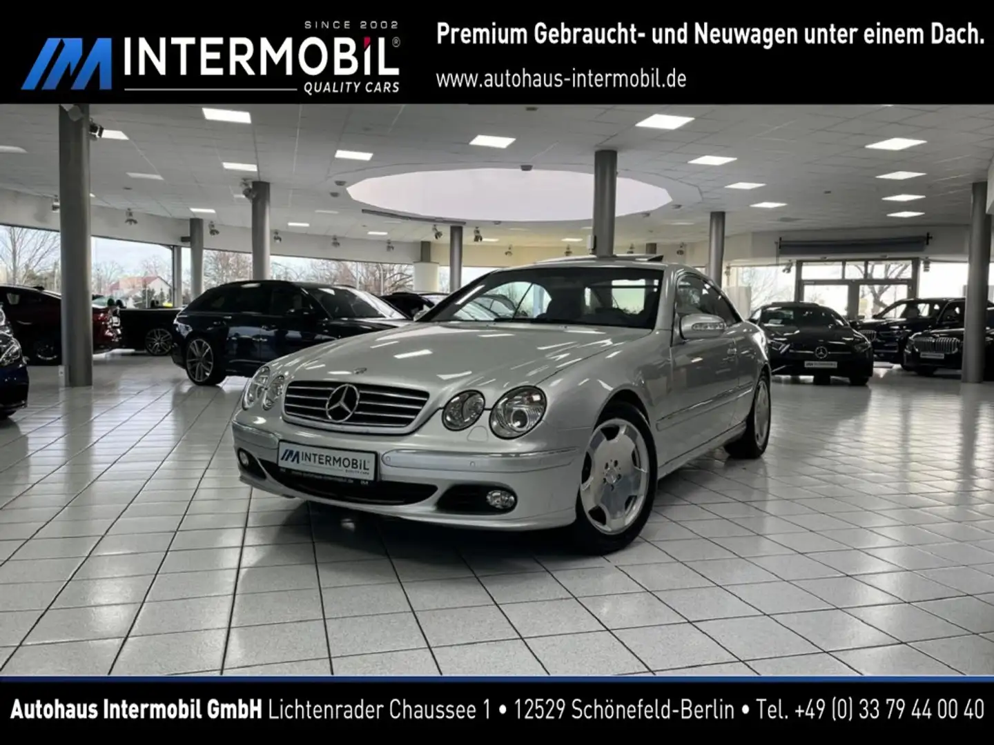 Mercedes-Benz CL 500 Coupe 7G*COMAND*KEY*BI-XEN*GSD*MEMORY*18Z Срібний - 1