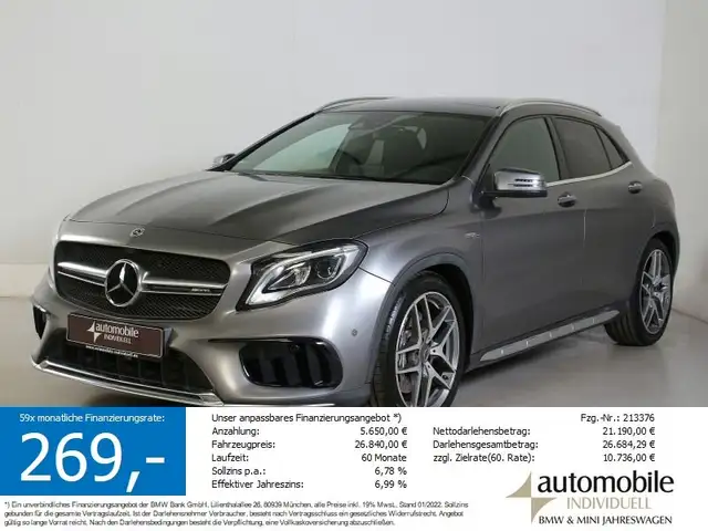 Mercedes-Benz GLA 45 AMG 4Matic Distronic Keyless go H&K