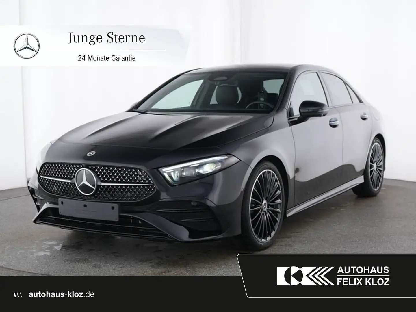 Mercedes-Benz A 200 Limo*AMG*Bumester*Pano*360*Night*Multibeam Zwart - 1