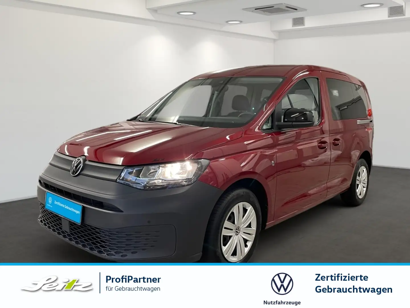 Volkswagen Caddy Kombi 1.5 TSI KR *KAMERA*SITZH*TEMPOMAT* Rood - 1