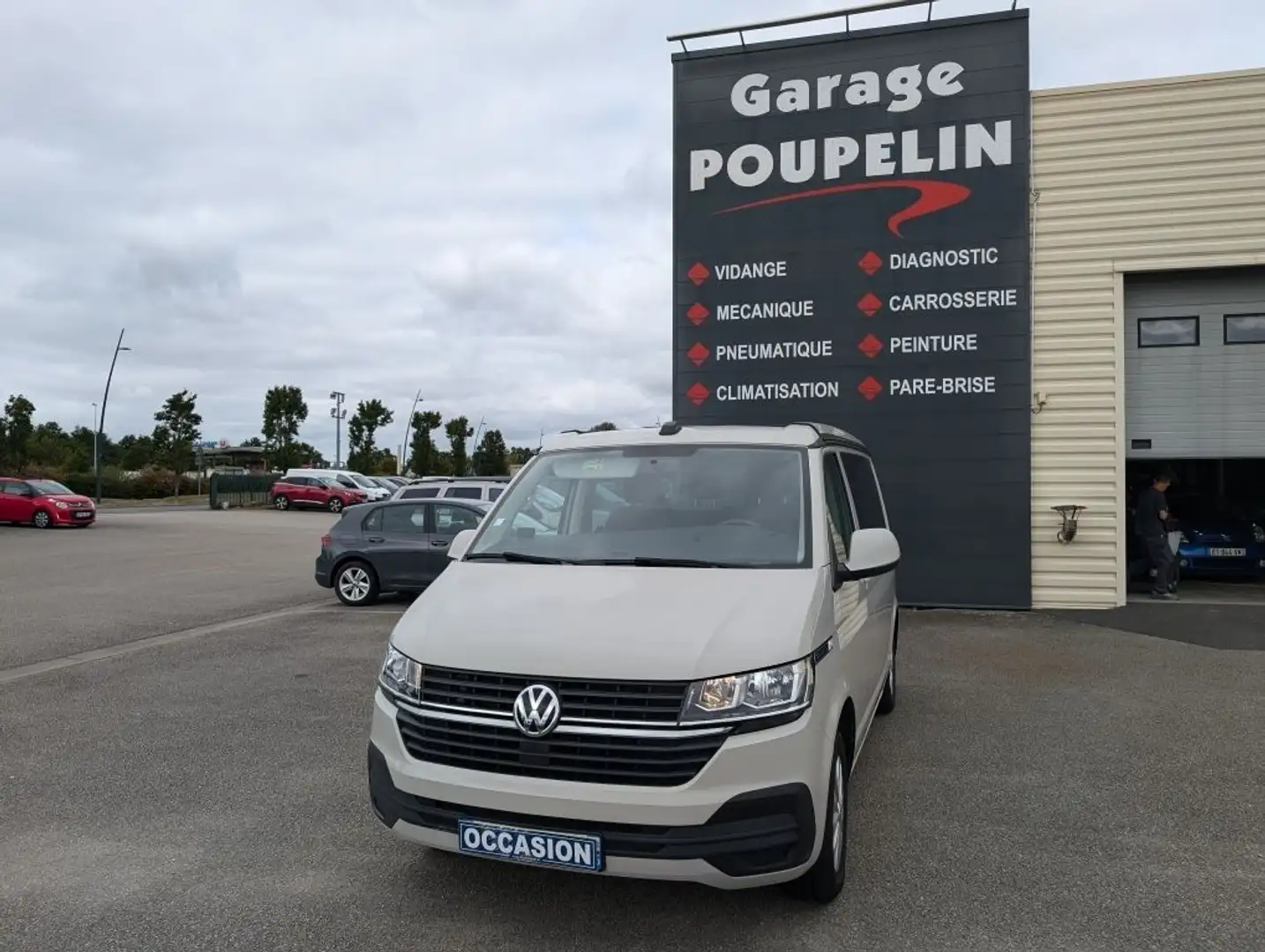Volkswagen 2.0 TDI 110CH BEACH CAMPER Gris - 1
