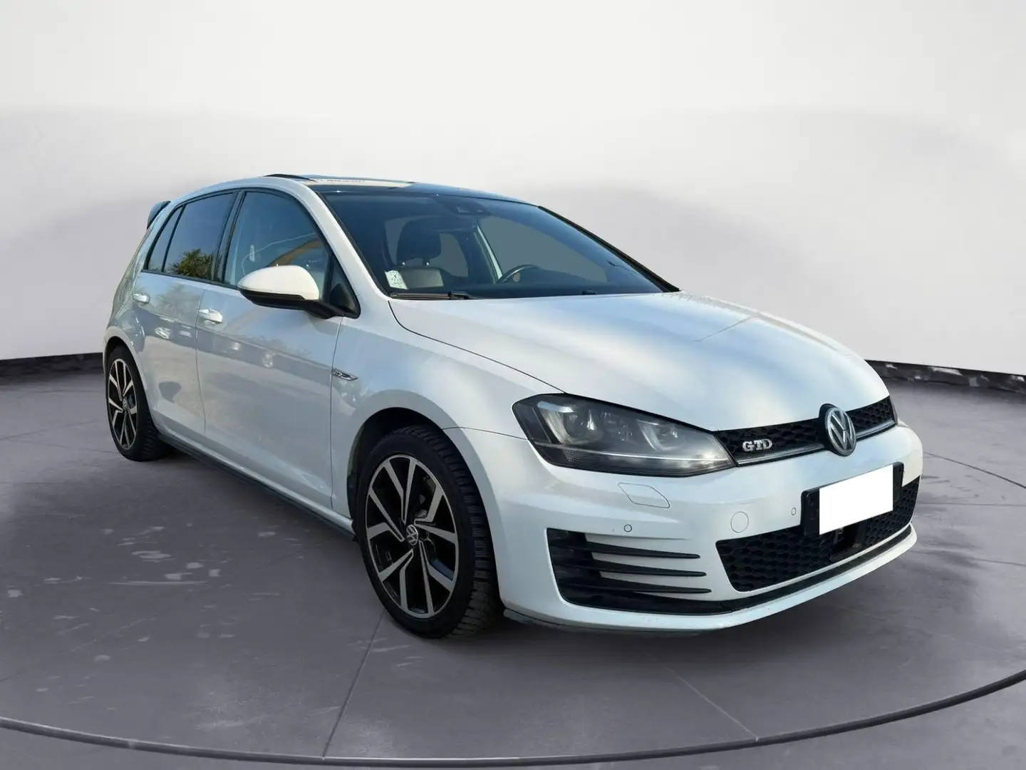 Volkswagen Golf GTD Golf 2.0 TDI 5p. GTD BlueMotion Technology Білий - 1