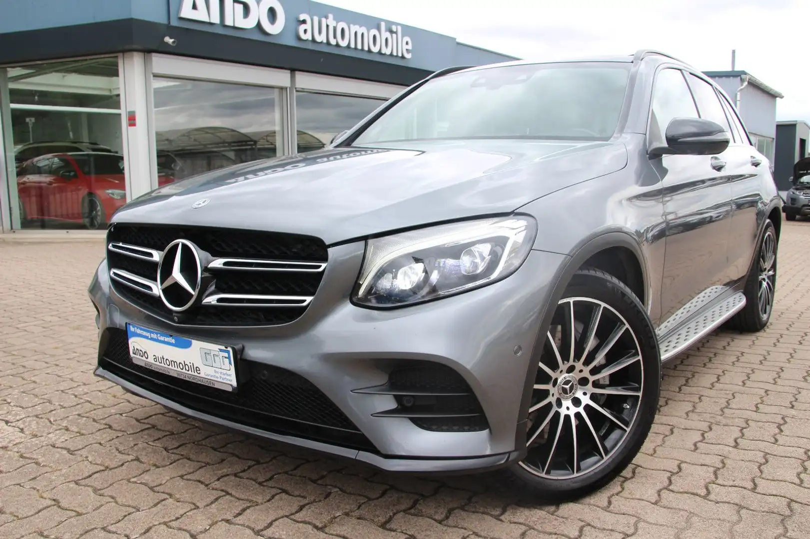 Mercedes-Benz GLC 350 d 4Matic AMG-Line/HUD/Pano/Standheizung Gris - 2