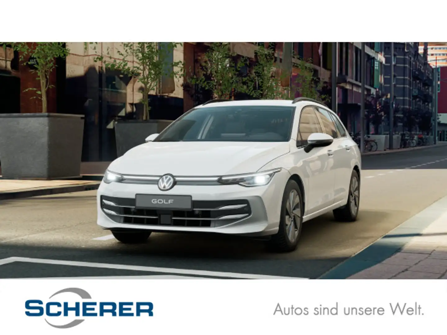Volkswagen Golf Variant Golf VIII Variant 1.5 TSI Style AHK/HUD/Kamera/N Weiß - 1