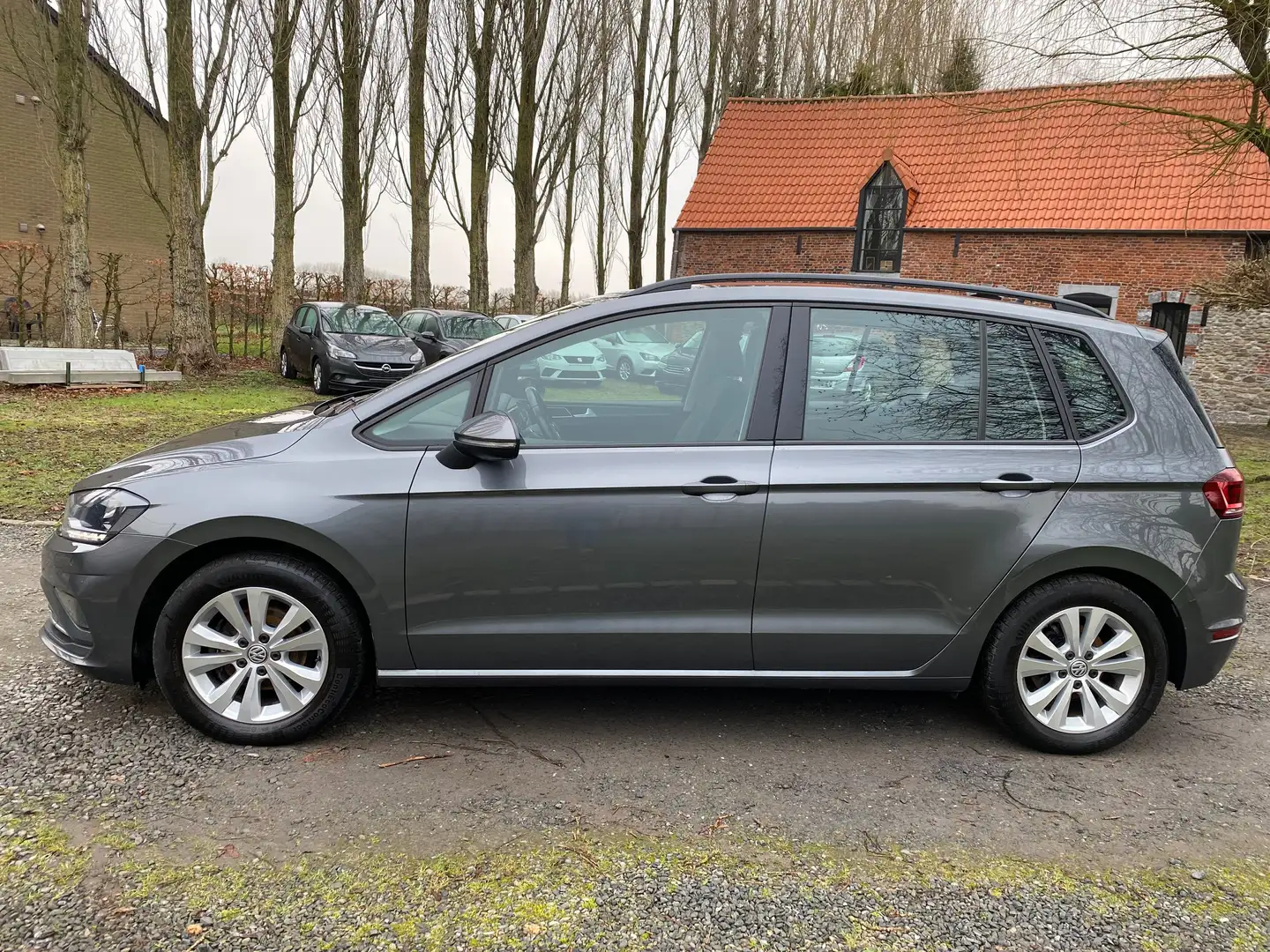 Volkswagen Golf Sportsvan Golf Sportsvan 1.0 TSI BMT Highline 1er prop / Gris - 2