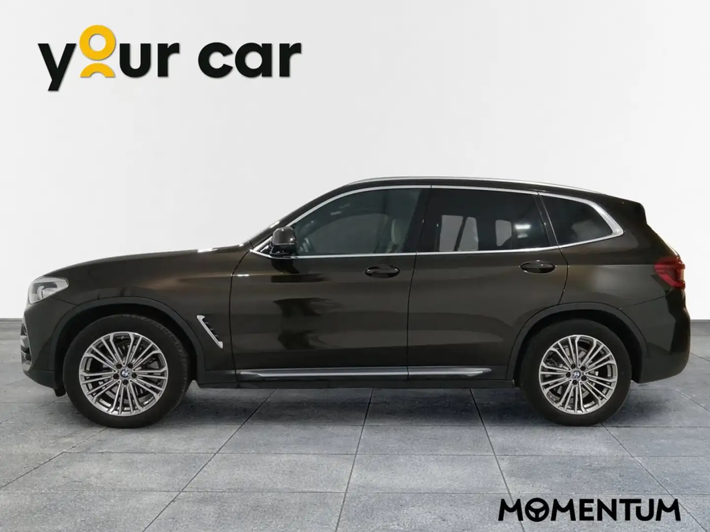 BMW X3 xDrive 20dA Gris - 2