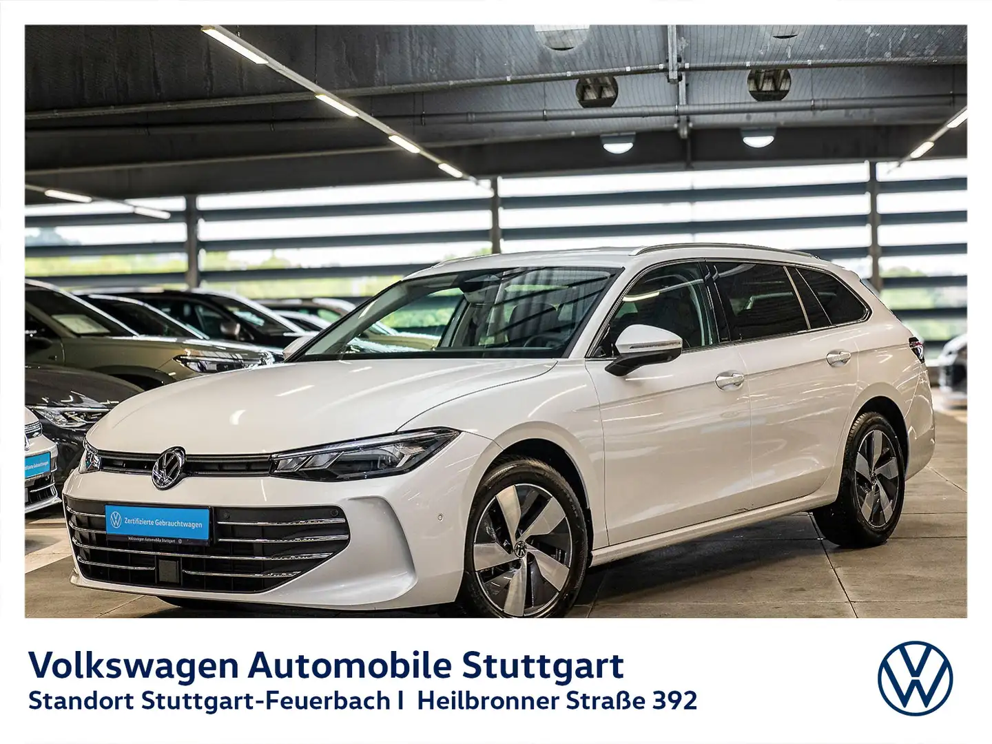 Volkswagen Passat Variant Business 2.0 TDI DSG Navi AHK Weiß - 2