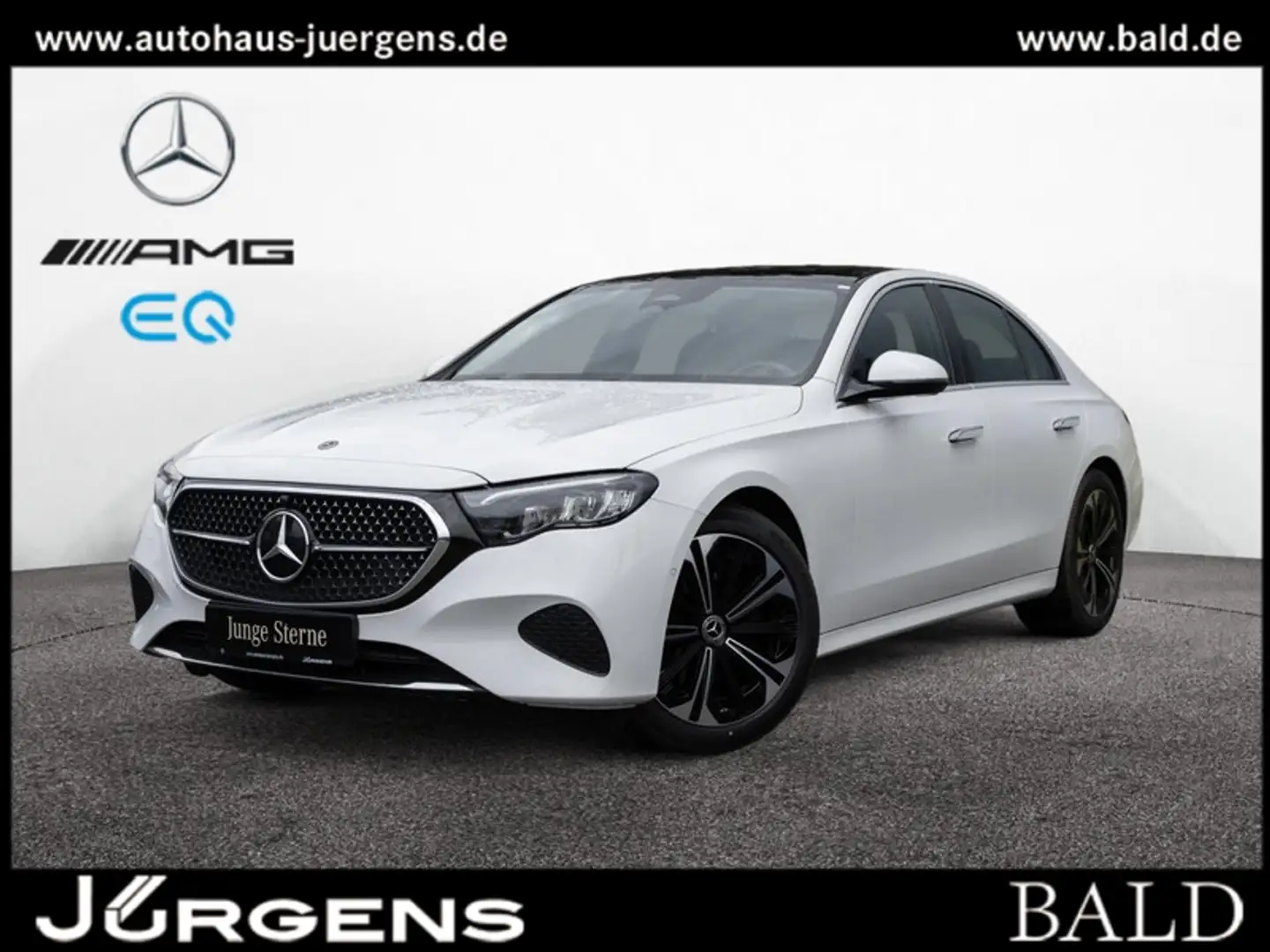 Mercedes-Benz E 220 d Avantgarde/LED/Cam/Pano/Totw/Distr/19' Bílá - 2