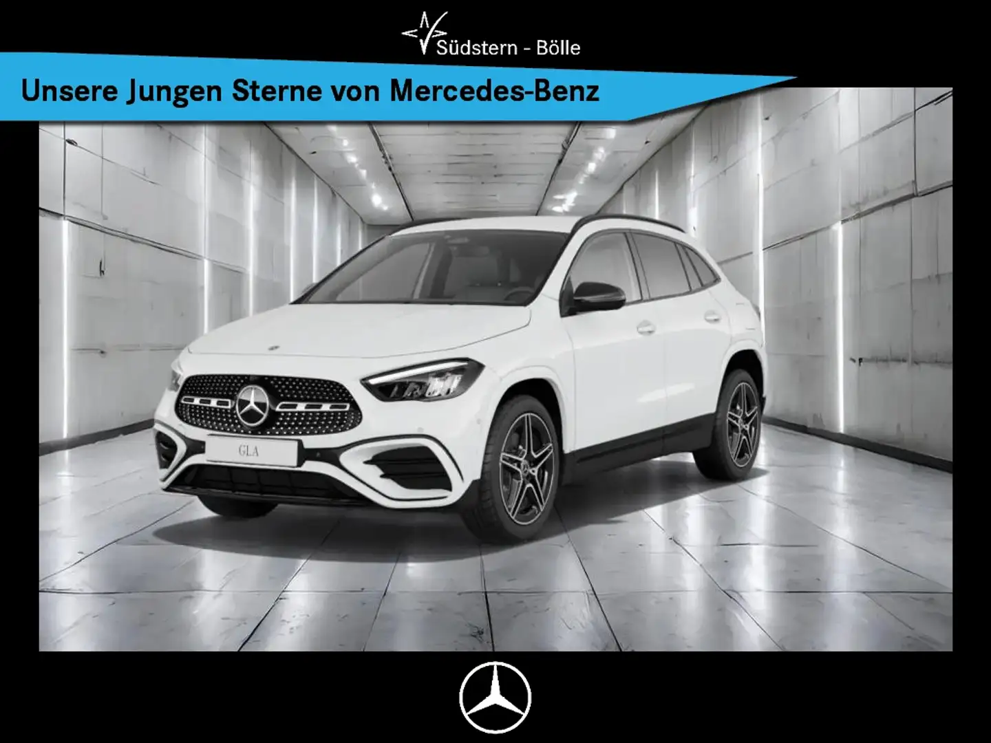 Mercedes-Benz GLA 220 4M AMG+AMBIENTE+DISTRO+NIGHTP.+MBUX+AHK Weiß - 1