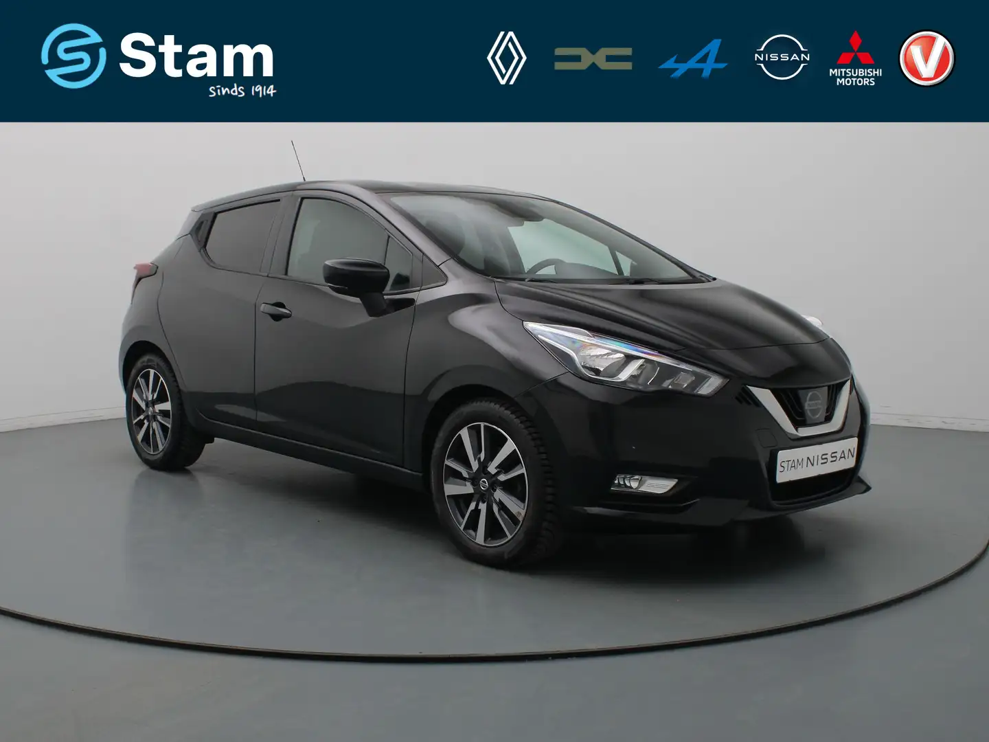 Nissan Micra 90pk IG-T N-Connecta Camera | Climate | Cruise | N Zwart - 1