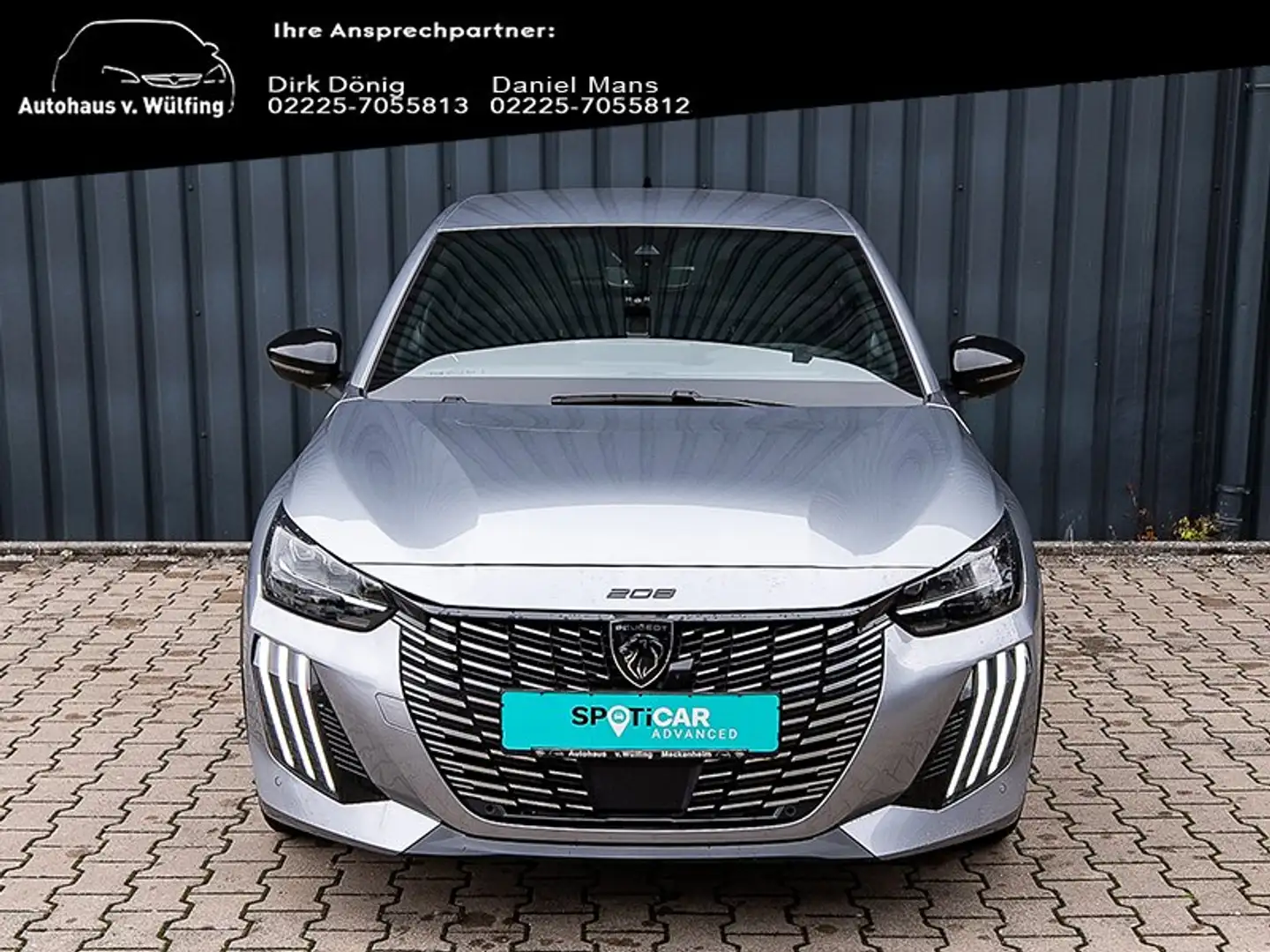 Peugeot 208 GT Hybrid e-DSC6 +UMFANGREICHE AUSSTATTUNG+ Gris - 2