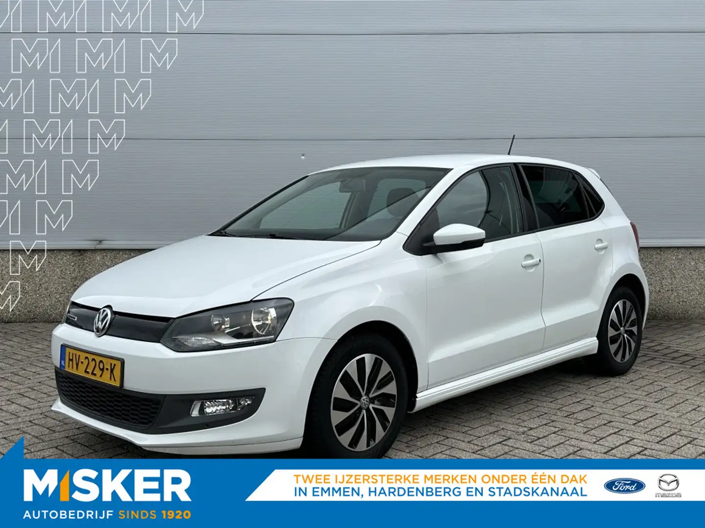 Volkswagen Polo 1.0 BlueM. Edition NAVI! CRUISE! AIRCO! Blanc - 1