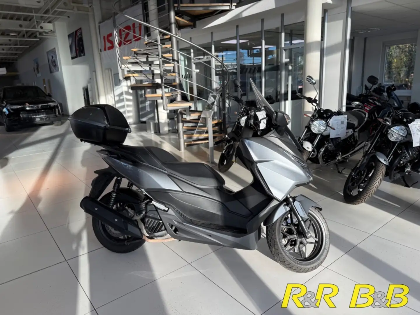 Honda Forza 125 ABS+Topcase+Automatik+Windschild Gris - 2