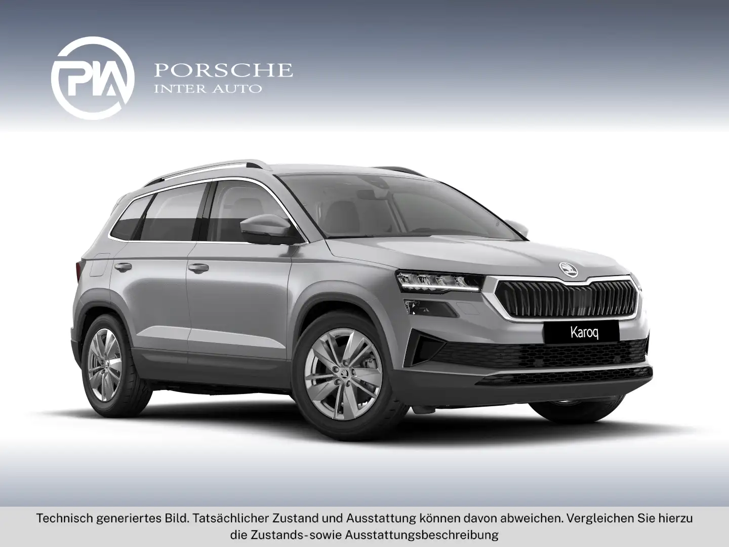 Skoda Karoq Selection TDI DSG Silber - 1