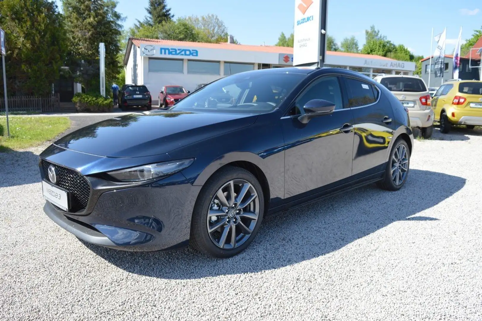 Mazda 3 3 e-SKYACTIV-G 2.0 M HYBRID SELECTION *Matrix+SH* Bleu - 2