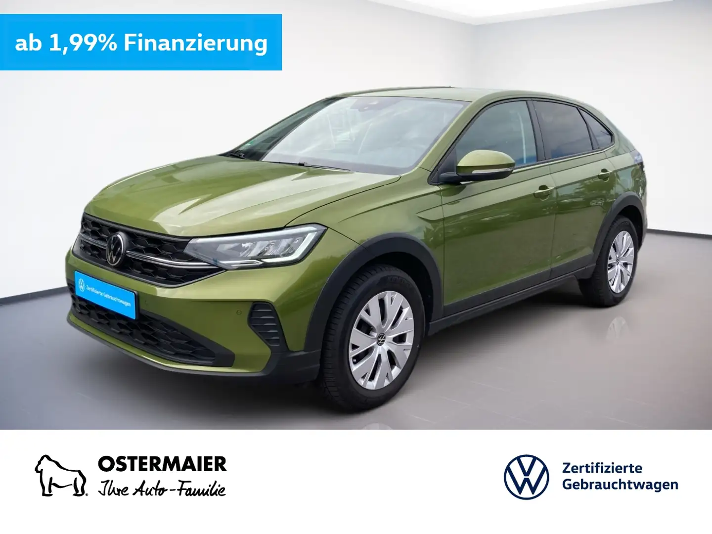 Volkswagen Taigo 1.0TSI 95PS 5J-G LED.SITZHZG.2xPDC.APP-C Verde - 1