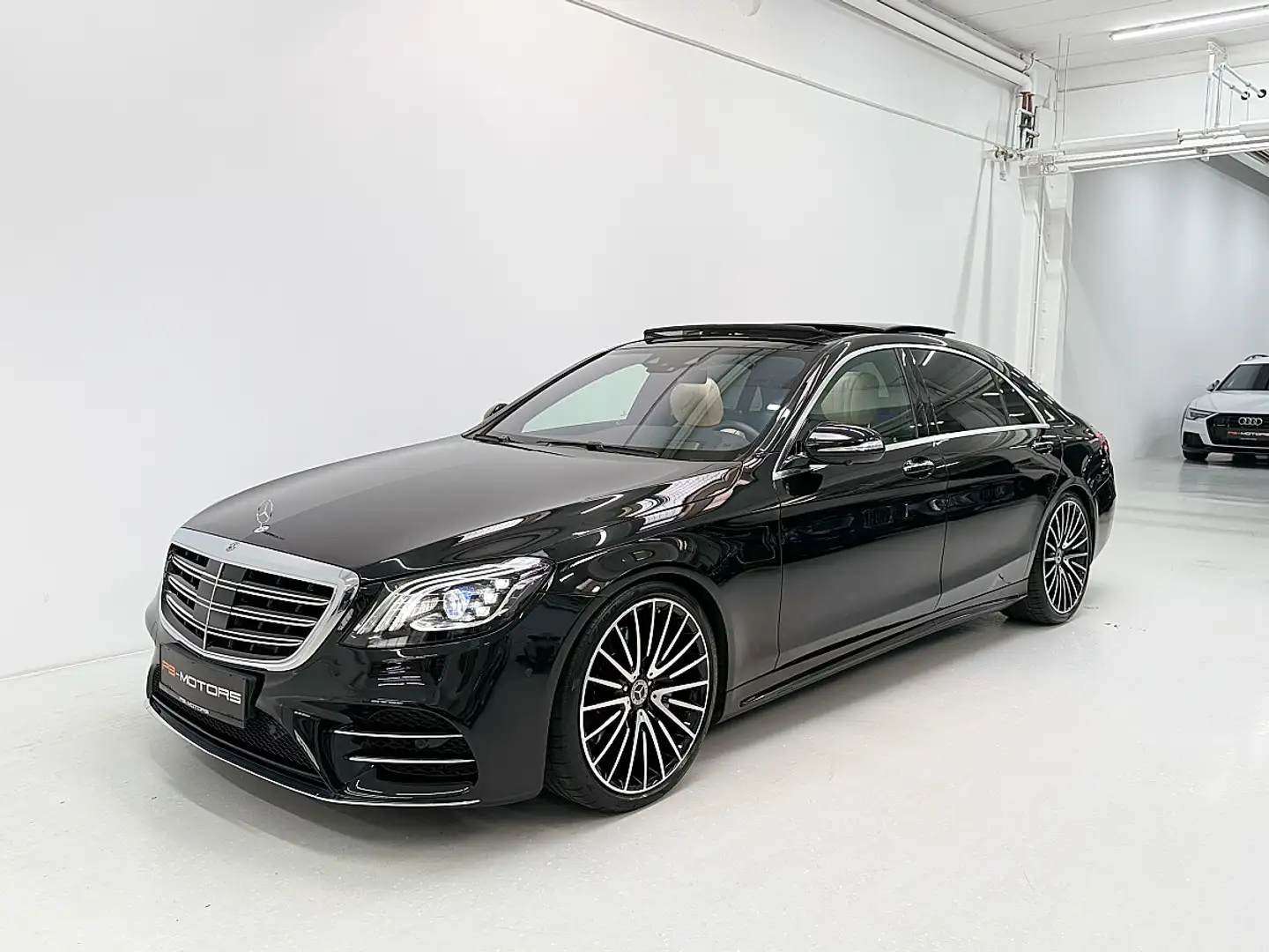 Mercedes-Benz S 350 d Lang Aut. AMG-Line Panorama Chaffeurpaket Bur... Schwarz - 2