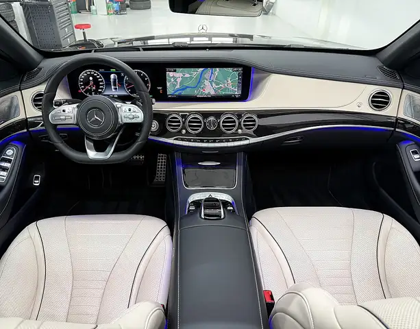 Mercedes-Benz S 350 d Lang Aut. AMG-Line Panorama Chaffeurpaket Bur... Ansicht 15