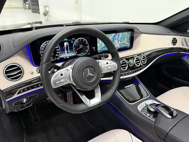Mercedes-Benz S 350 d Lang Aut. AMG-Line Panorama Chaffeurpaket Bur... Ansicht 10