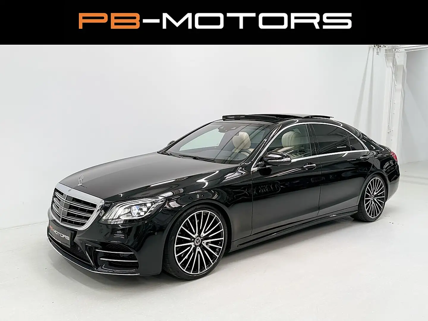 Mercedes-Benz S 350 d Lang Aut. AMG-Line Panorama Chaffeurpaket Bur... Schwarz - 1